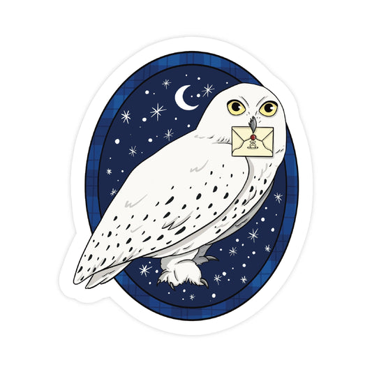 Simple Whimsy - Magical Owl Pop Culture Sticker