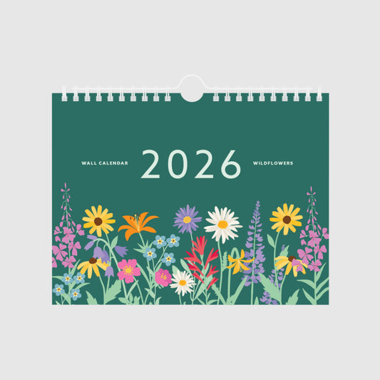 Wildly Supply Co. - Wildflowers of Canada - 2026 Calendar - Agricola Street Books