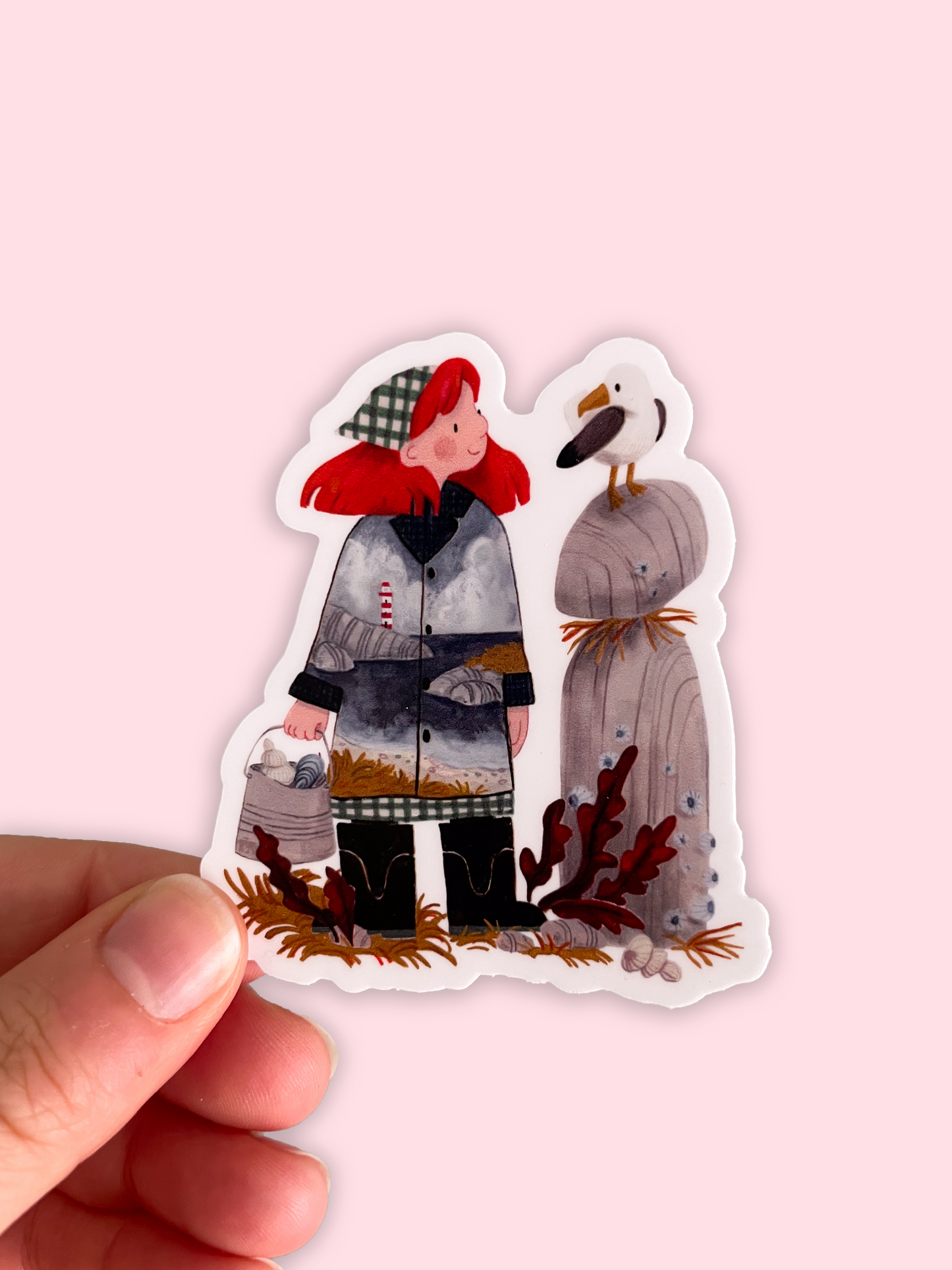 Leah Bees Creations - Seaside Jacket  — Vinyl sticker