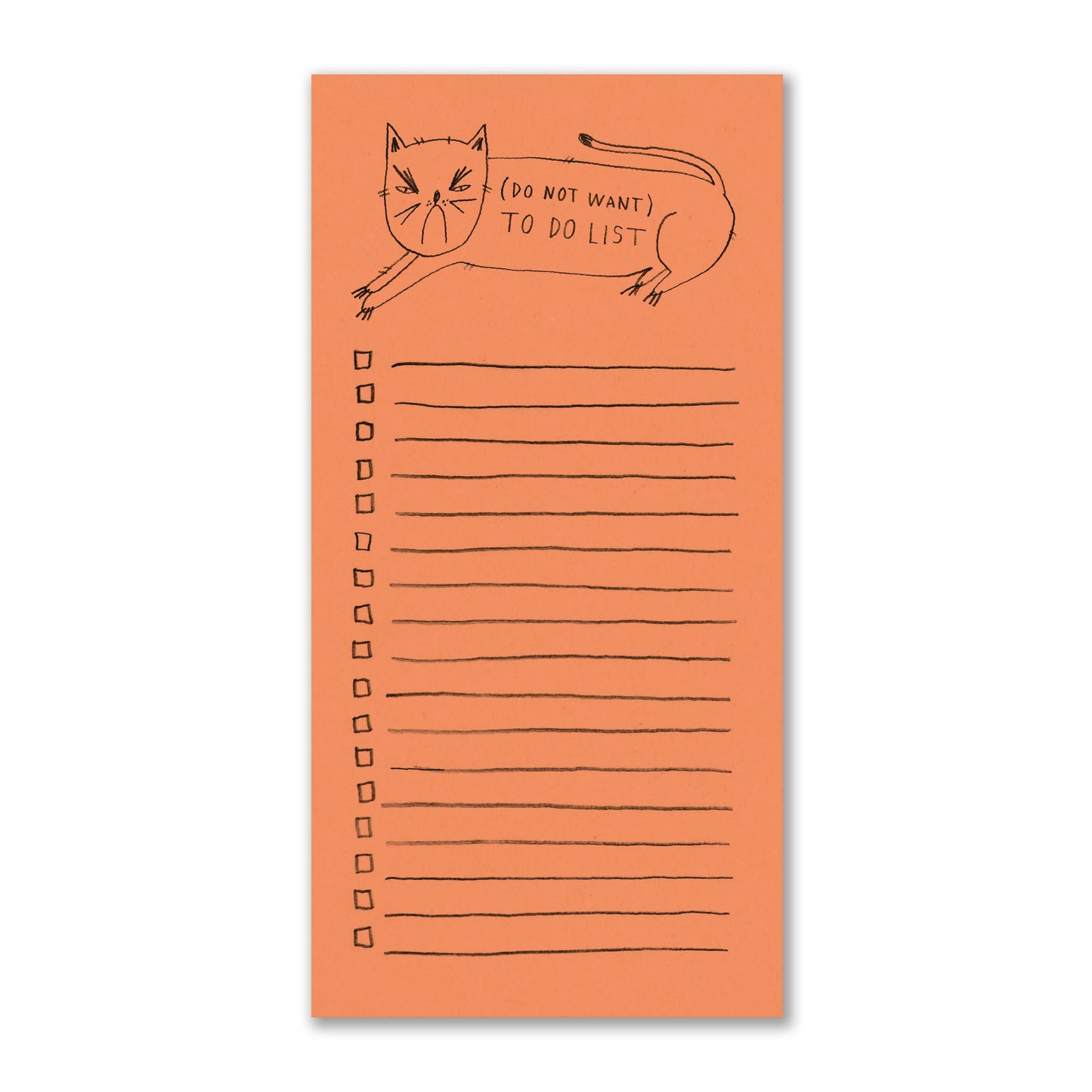 Badger & Burke - (Do Not Want) To Do List Notepad