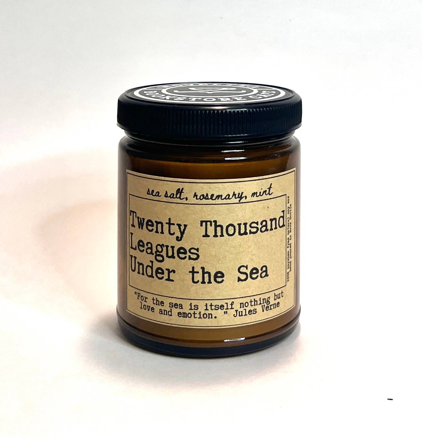 NovelTea Bookstore & Gifts - Twenty Thousand Leagues Under the Sea -  Sea Salt & Rosemary