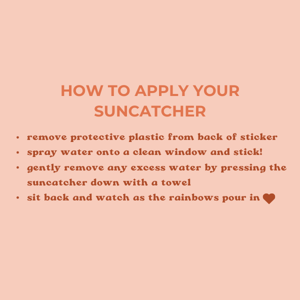 Prismatic Kitty - Dinosaur Suncatcher Sticker - Agricola Street Books