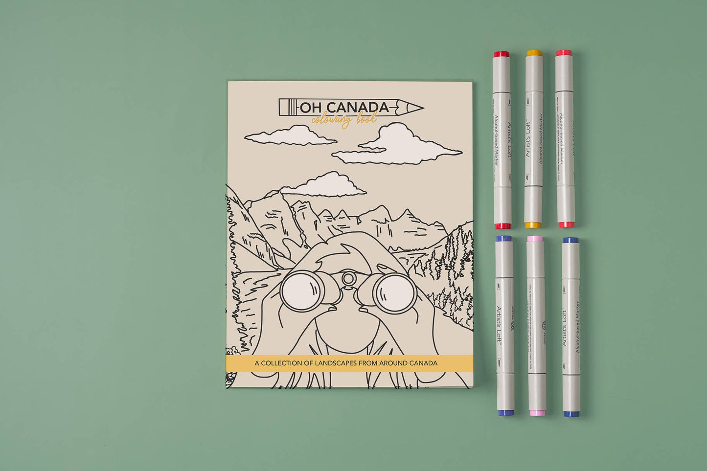 Jaybee Design - Oh Canada Colouring Book