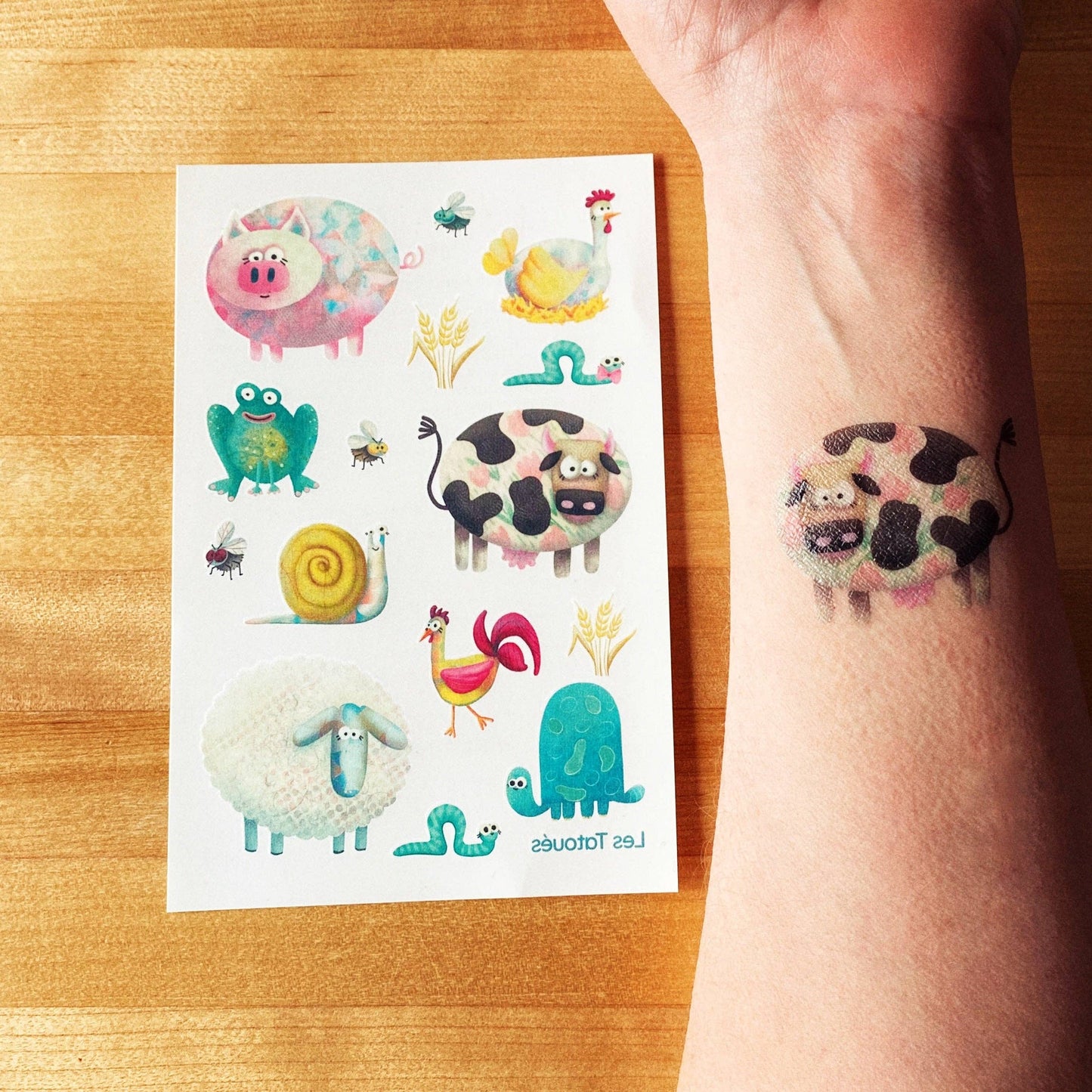 Les Tatoués - The Farm - Temporary Tattoos