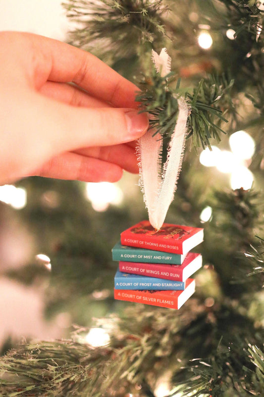 The Sticker Shop - Mini ACOTAR Book Stack Ornament