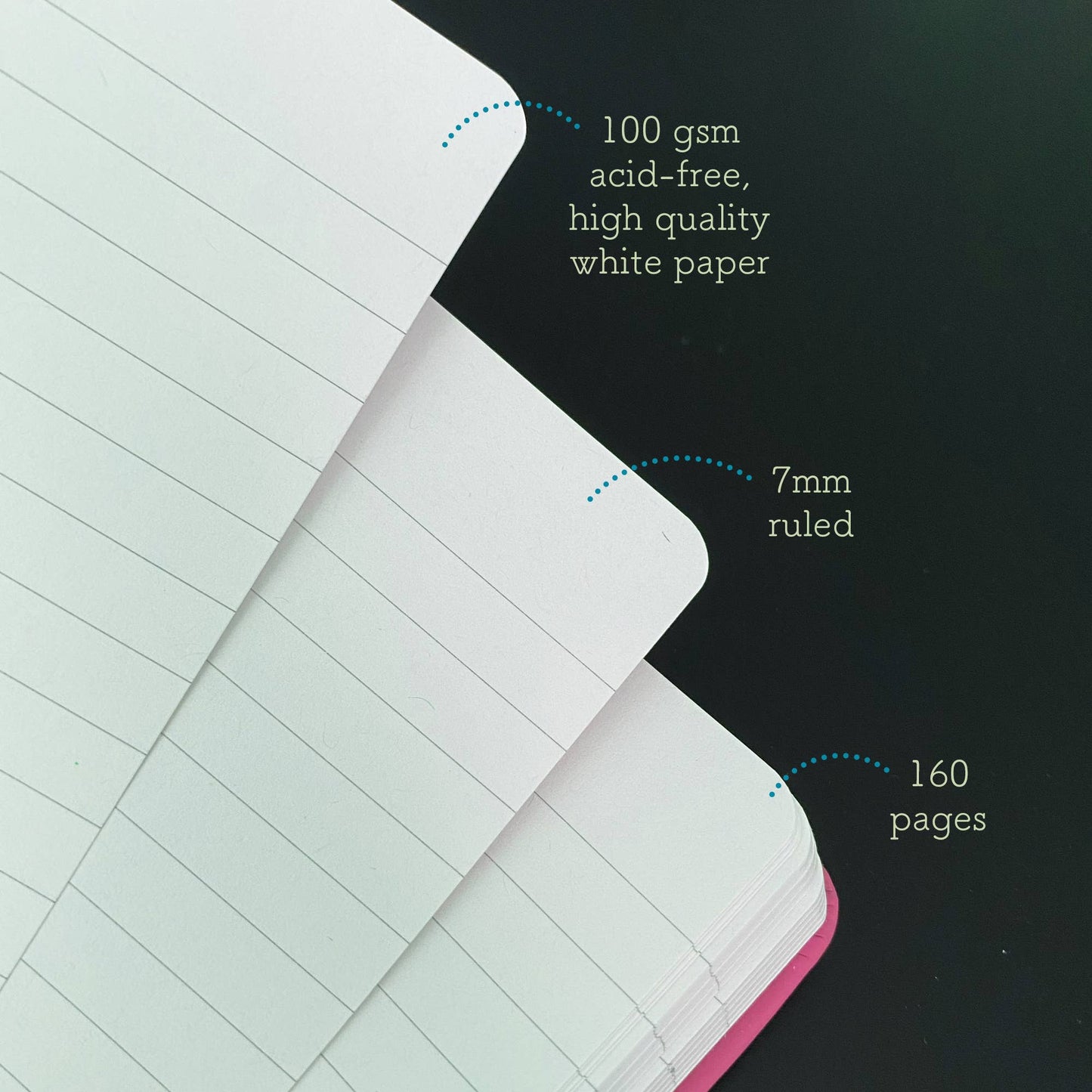 Mountparker - Soft-touch Hardcover Lined Notebook
