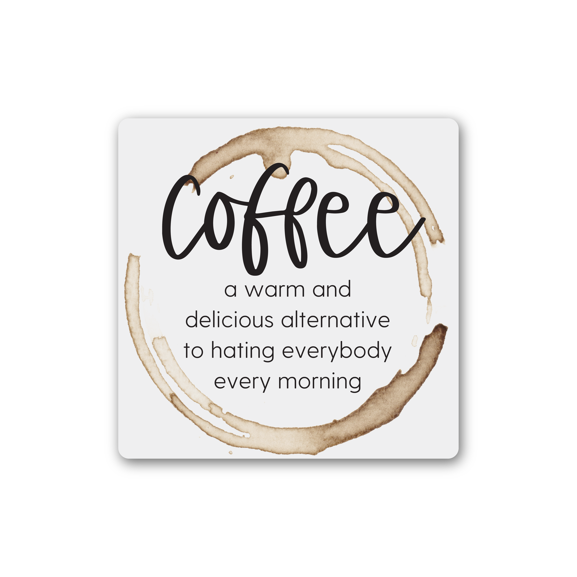 Knotty Design Co. - Coffee Magnet - Agricola Street Books