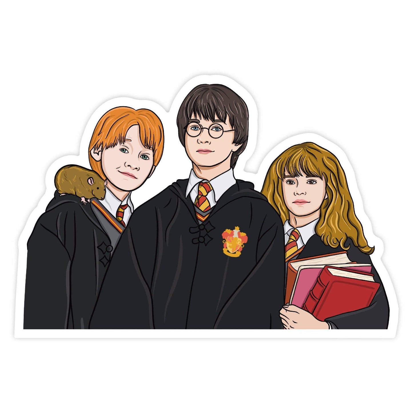 Simple Whimsy - Magical Trio Pop Culture Sticker - Agricola Street Books