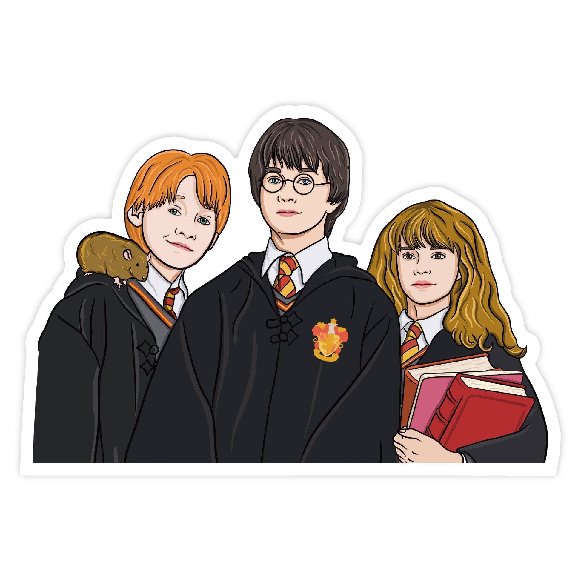 Simple Whimsy - Magical Trio Pop Culture Sticker - Agricola Street Books