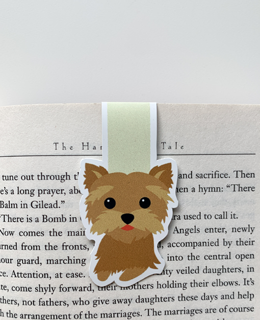 IMPAPER - Yorkshire Dog Magnetic Bookmark