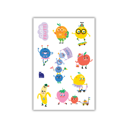 Four Bears Sticker Club - Cutie-Frutti