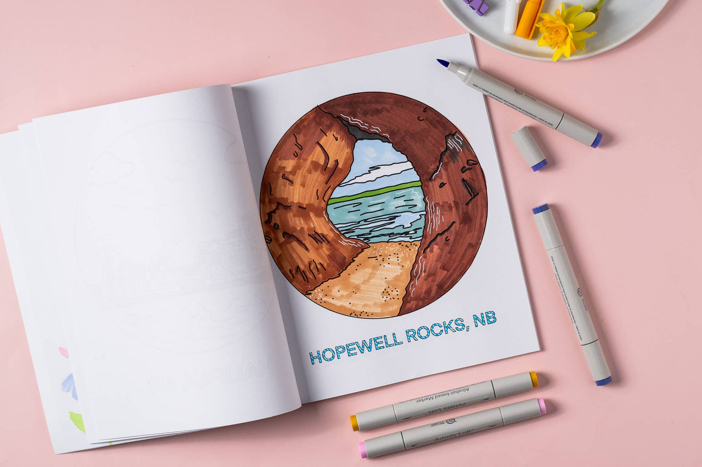 Jaybee Design - Oh Canada Colouring Book