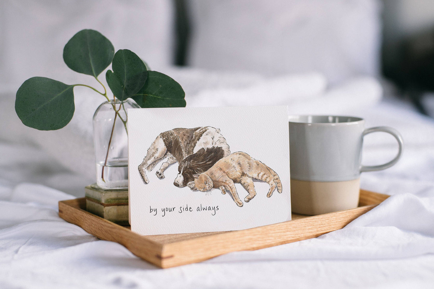 Gotamago - By Your Side Always — Greeting Card