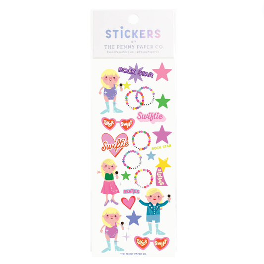 The Penny Paper Co. - Swiftie Sticker Sheet