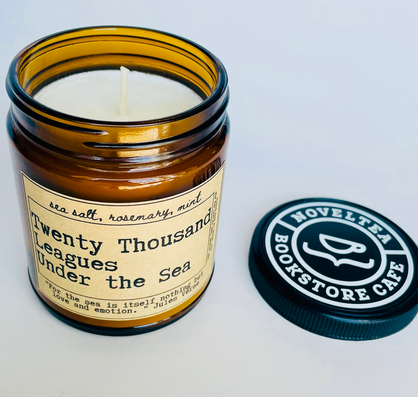 NovelTea Bookstore & Gifts - Twenty Thousand Leagues Under the Sea -  Sea Salt & Rosemary