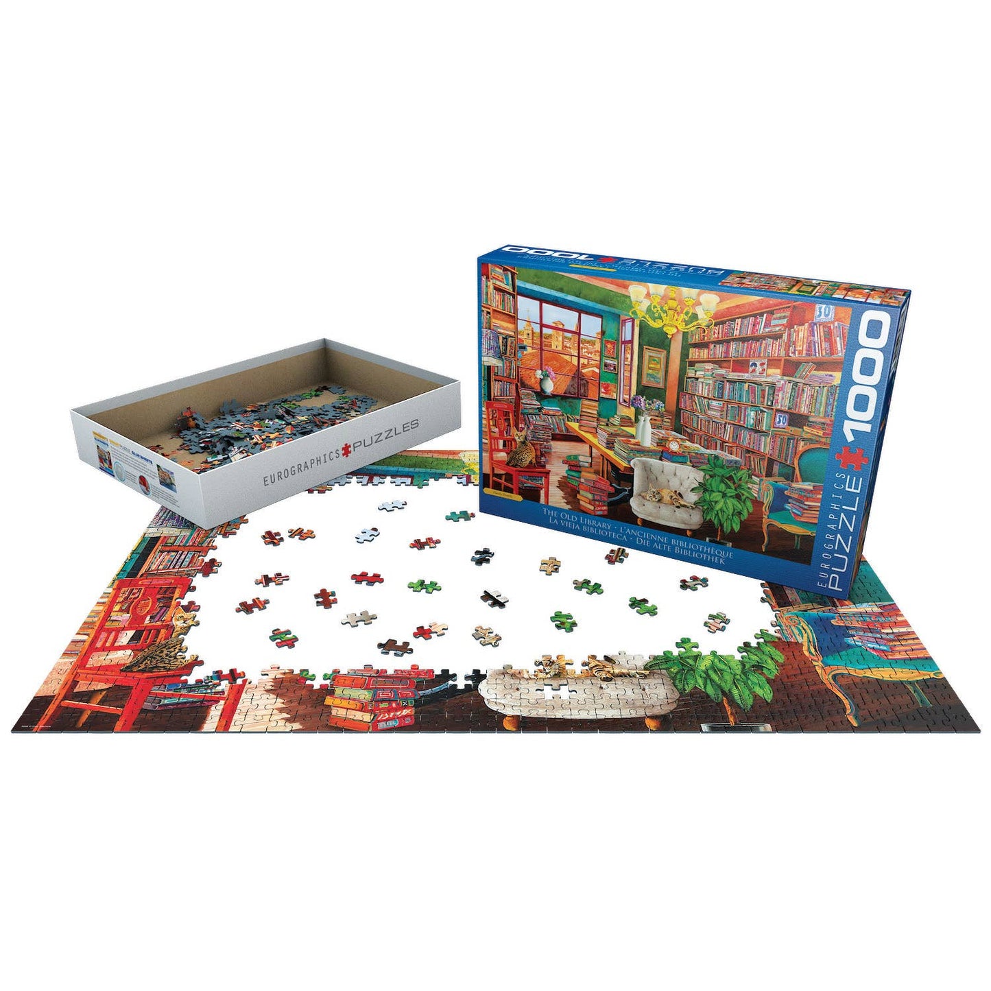 Eurographics Puzzles Canada - The Old Library