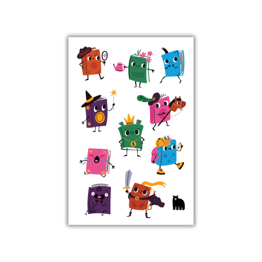 Four Bears Sticker Club - Storybook Friends - Agricola Street Books