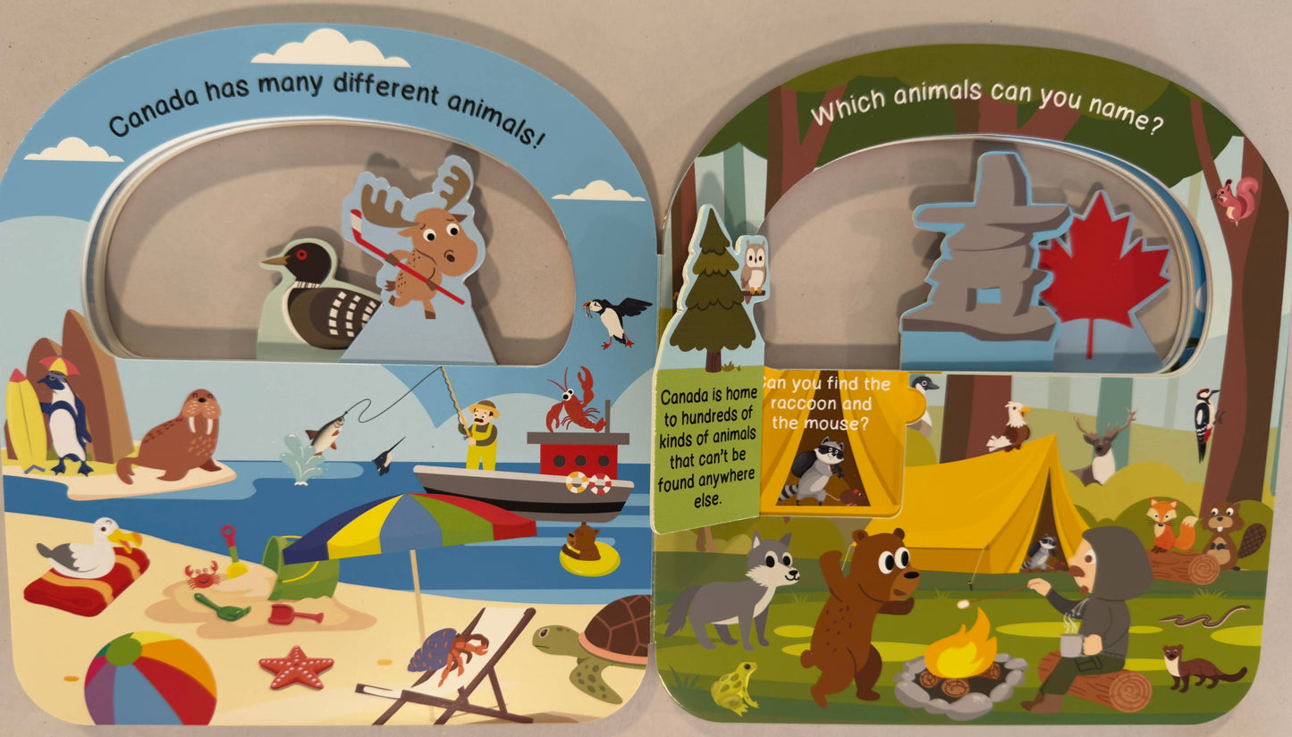 Taffy Tales Inc. - Oh, Canada! Look and Find Lift-the-Flap