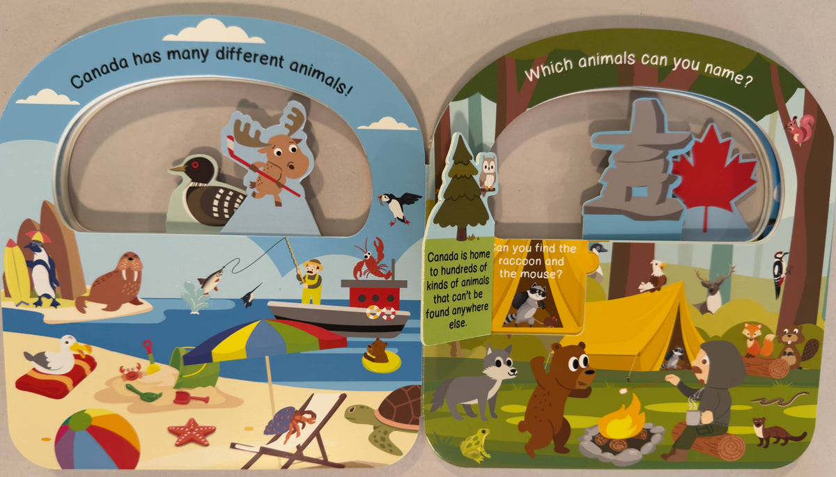 Taffy Tales Inc. - Oh, Canada! Look and Find Lift-the-Flap