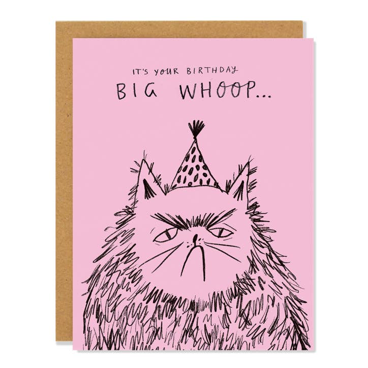 Badger & Burke - Big Whoop - Birthday Greeting Card