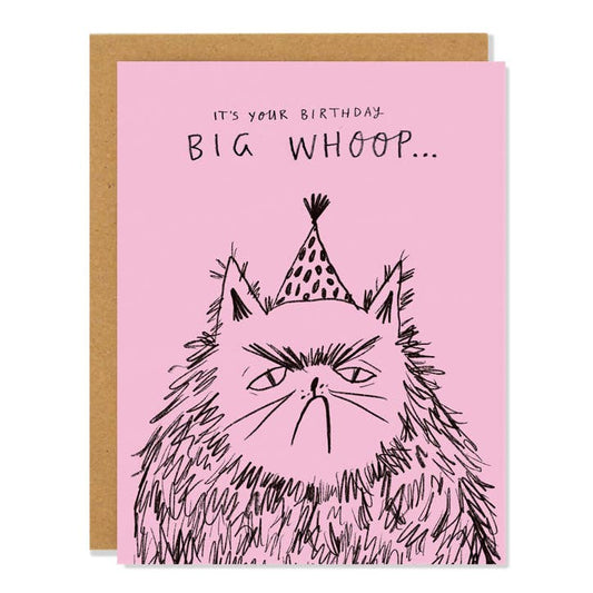 Badger & Burke - Big Whoop - Birthday Greeting Card