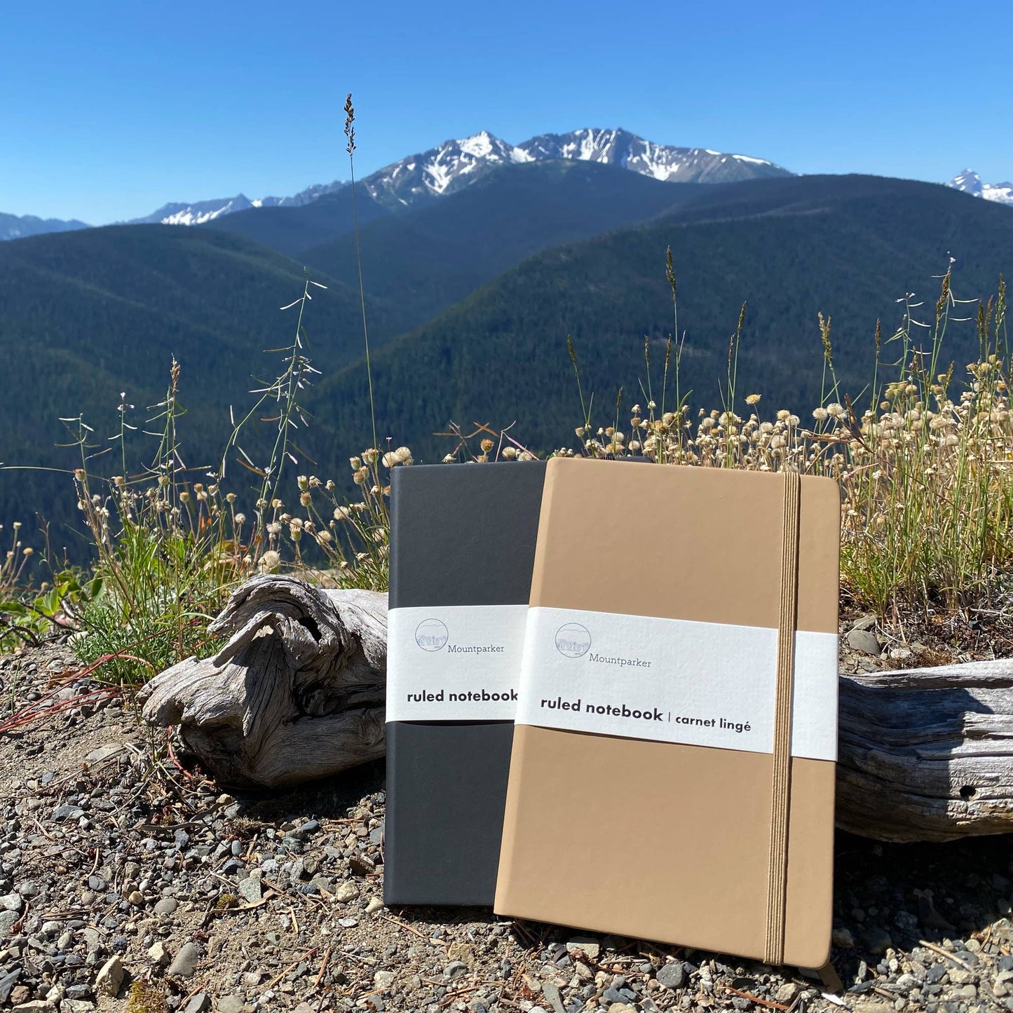 Mountparker - Soft-touch Hardcover Lined Notebook