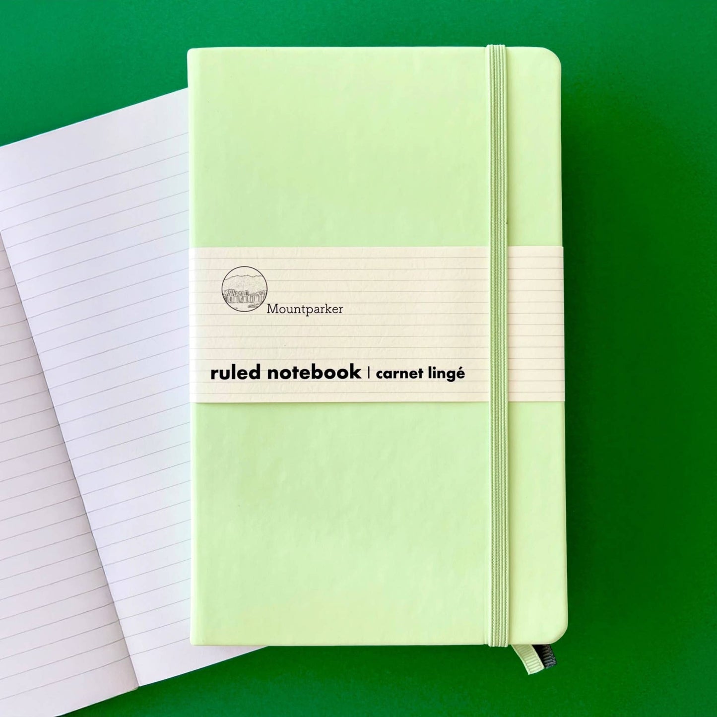 Mountparker - Soft-touch Hardcover Lined Notebook