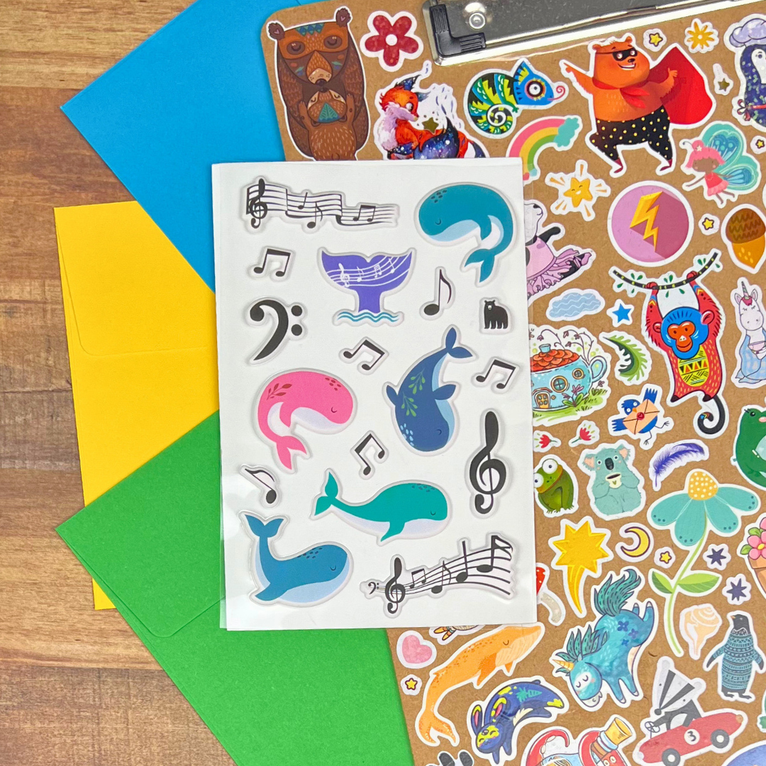 Four Bears Sticker Club - Music of the Sea