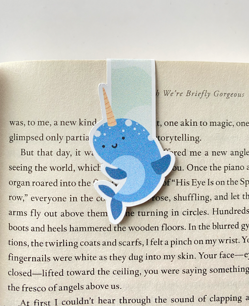 IMPAPER - Narwhal Magnetic Bookmark
