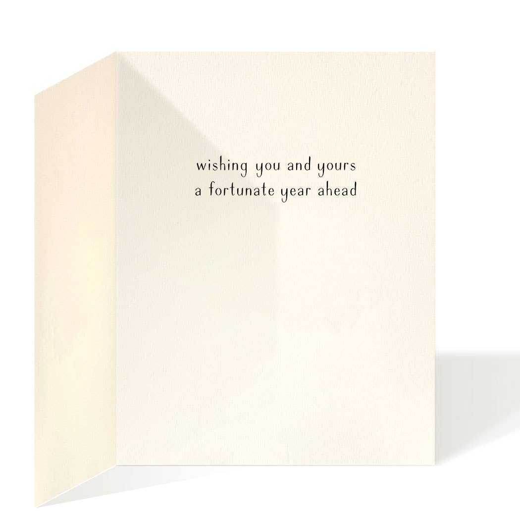 Felix Doolittle - Coral Quince - Lunar New Year Greeting Cards - Agricola Street Books