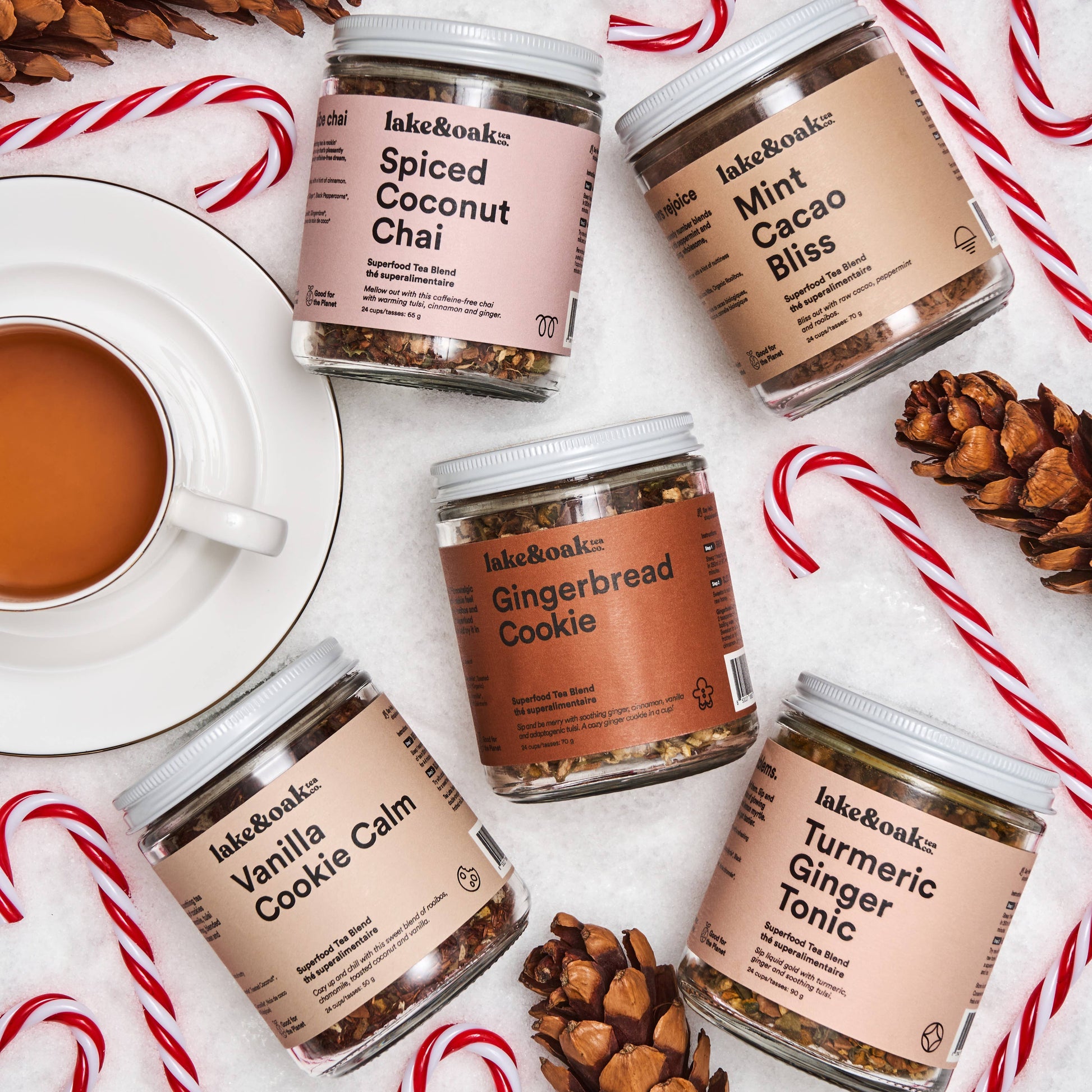 Lake & Oak Tea Co. - Gingerbread Cookie - Agricola Street Books