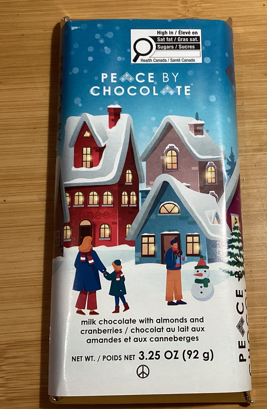 Peace by Chocolate Holiday Bar