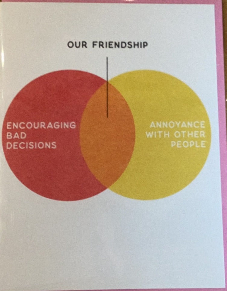 Our Friendship - Public School Paper Co (Blank Card) - Agricola Street Books