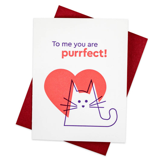 Inkwell Originals - Purrfect Cat Card - Agricola Street Books