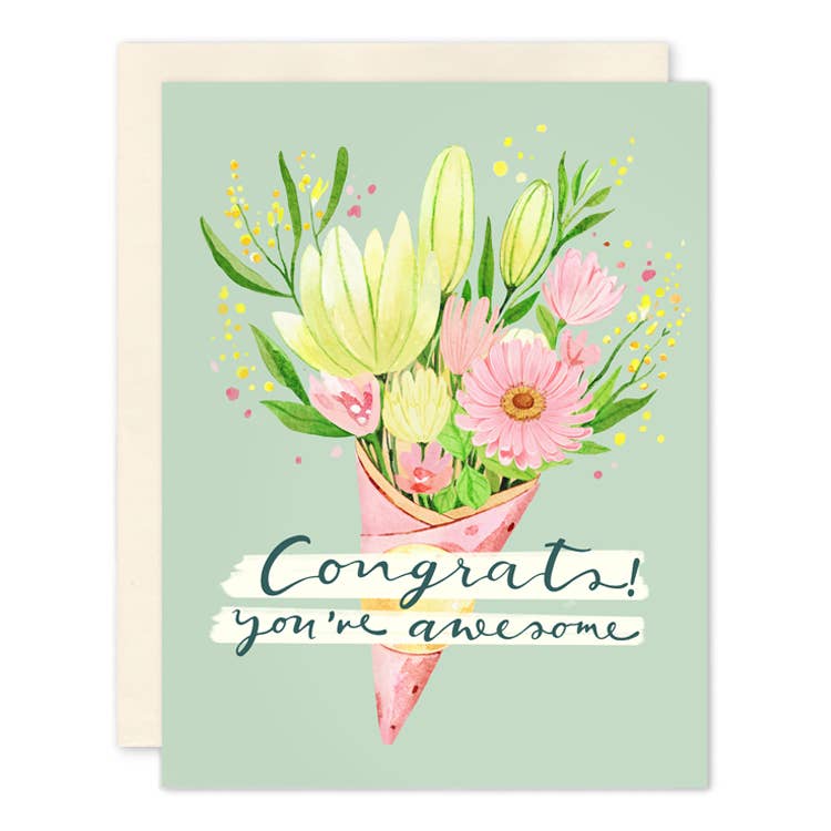 Amara Strand Studio - Congrats You're Awesome Card