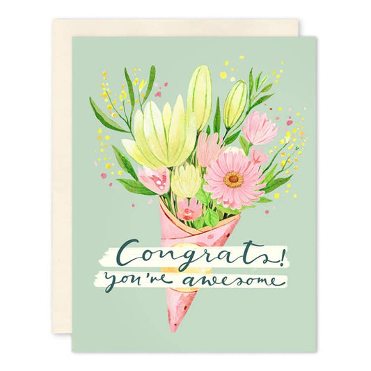 Amara Strand Studio - Congrats You're Awesome Card