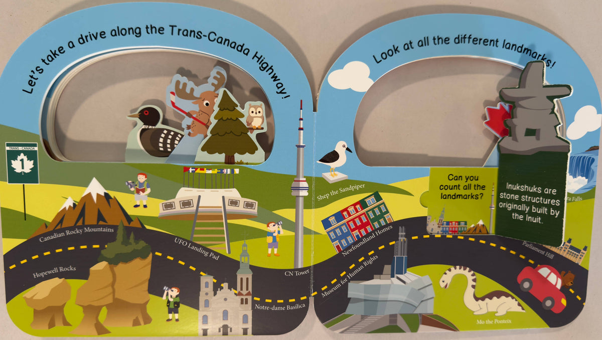 Taffy Tales Inc. - Oh, Canada! Look and Find Lift-the-Flap