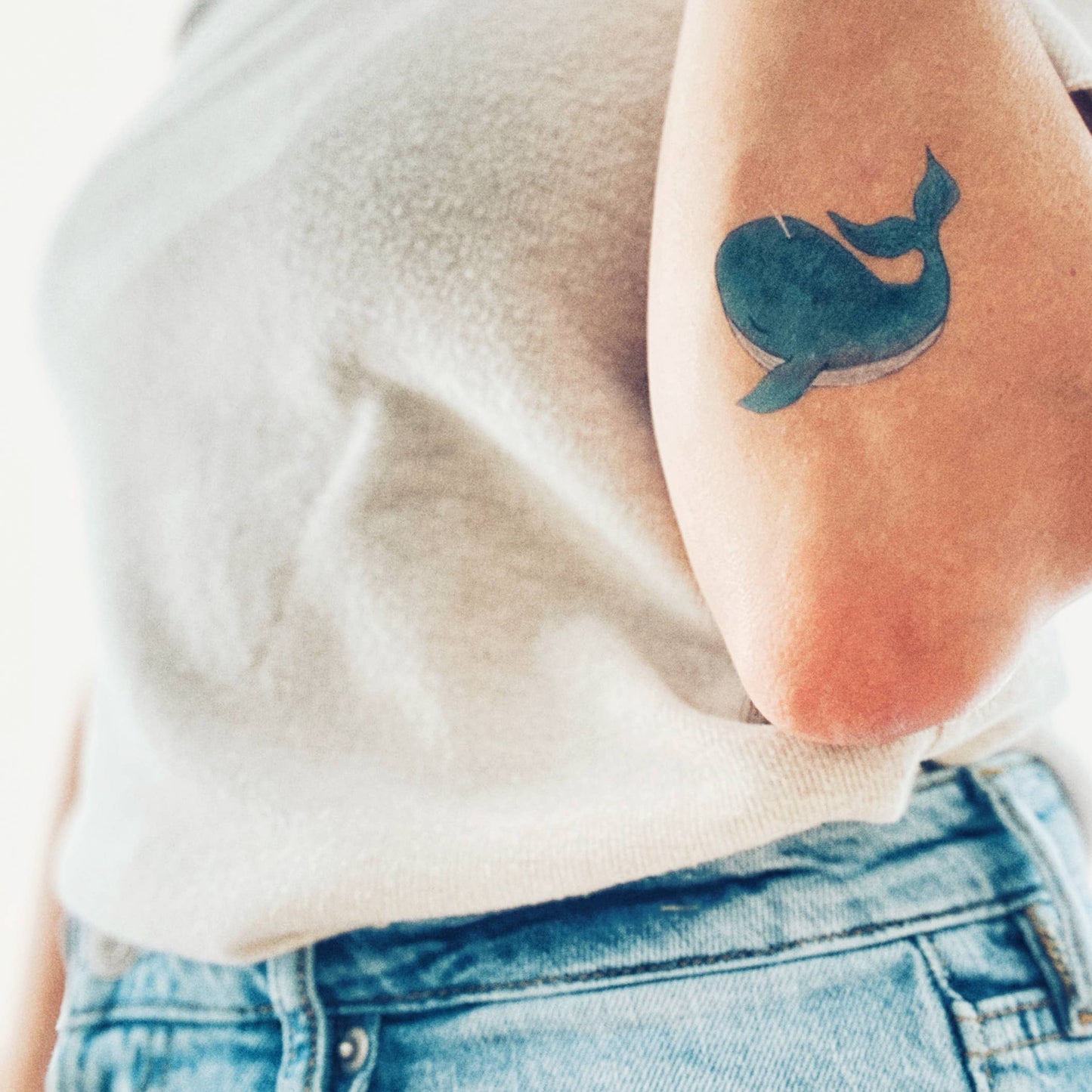 Les Tatoués - Whales - Temporary tattoos - Agricola Street Books