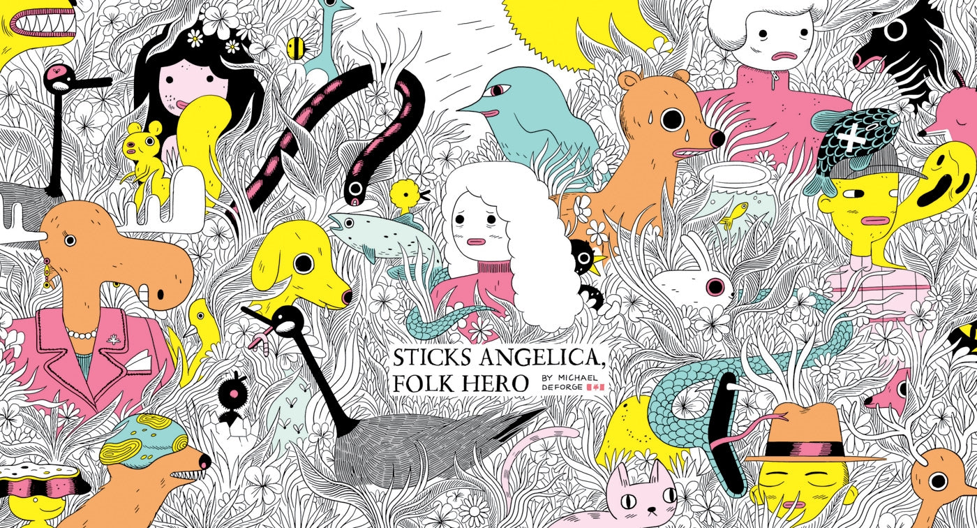 Sticks Angelica, Folk Hero - Agricola Street Books