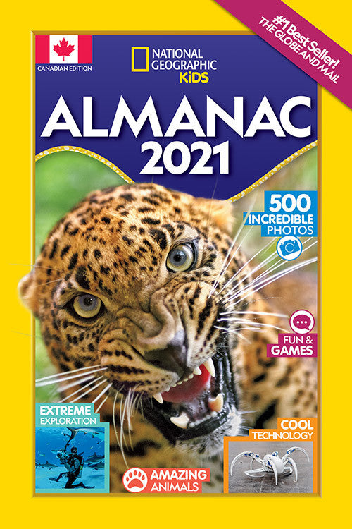 National Geographic Kids Almanac 2021 Canadian Edition - Agricola Street Books