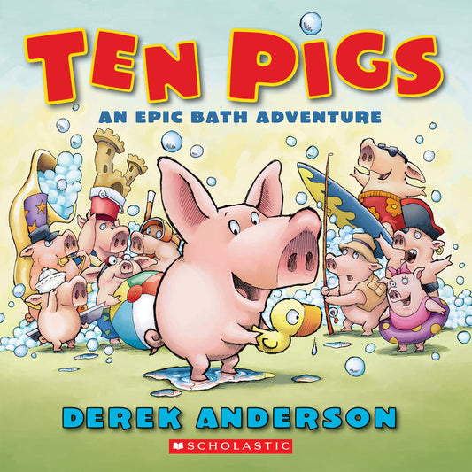 Ten Pigs: A Board Book - Agricola Street Books