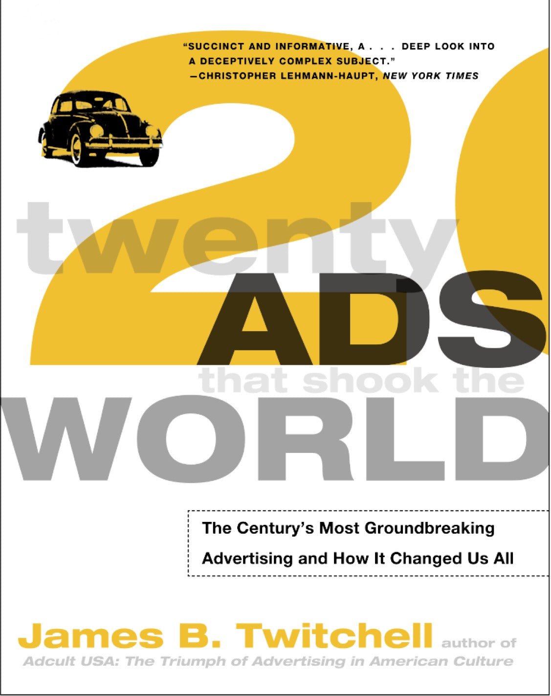 Twenty Ads That Shook the World - Agricola Street Books
