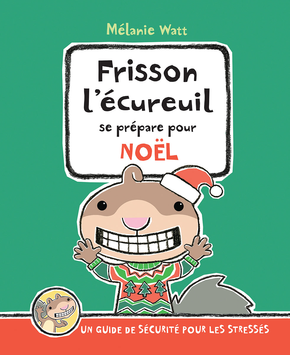 Frisson l'ecureuil se prepare pour Noel