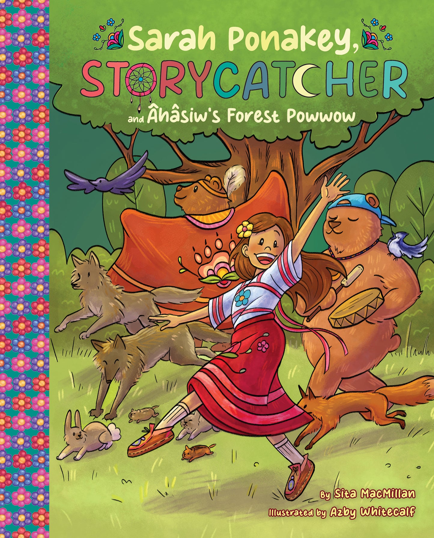 Sarah Ponakey, Storycatcher and Âhâsiw’s Forest Powwow (#1)