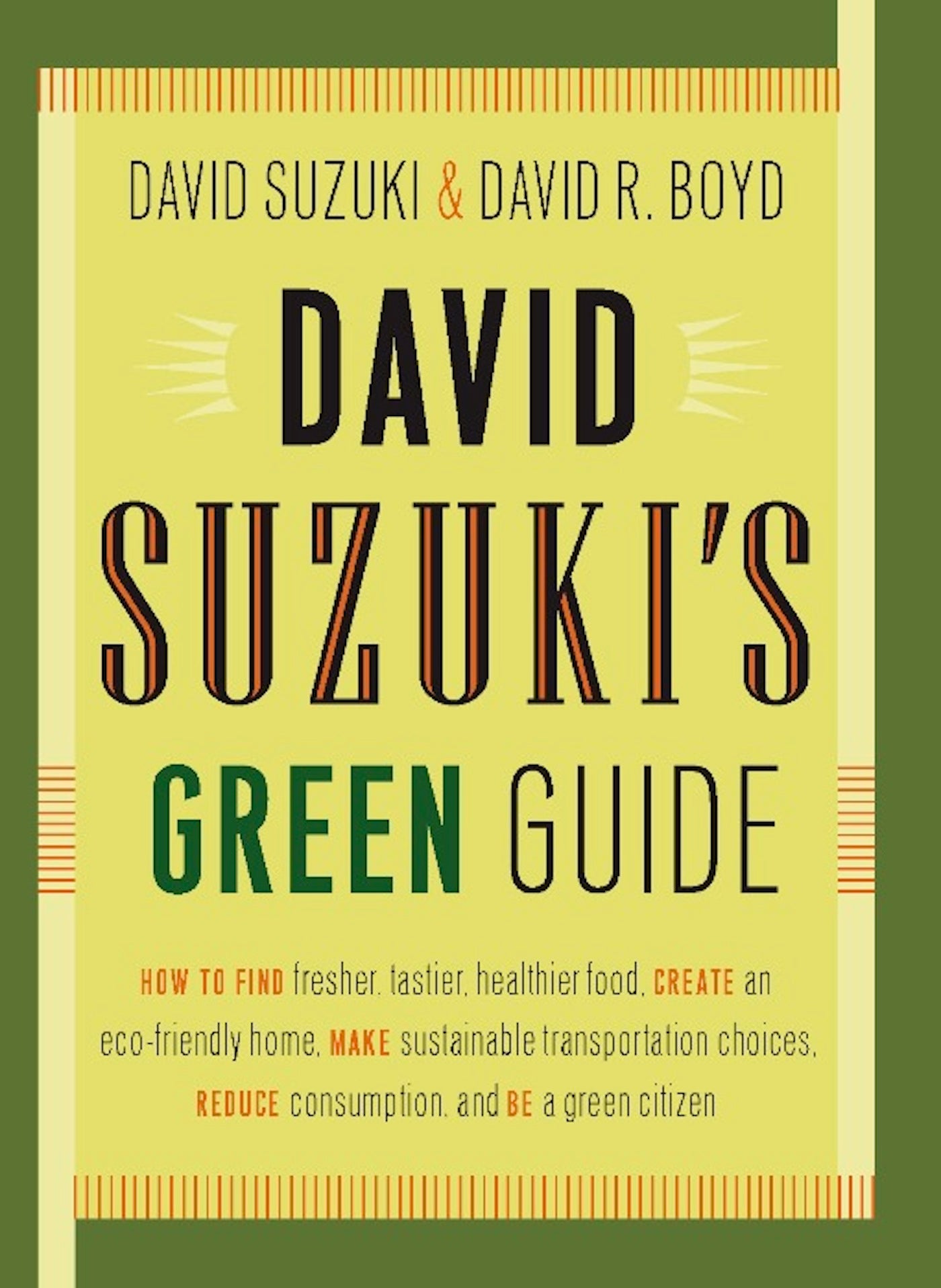 David Suzuki's Green Guide - Agricola Street Books