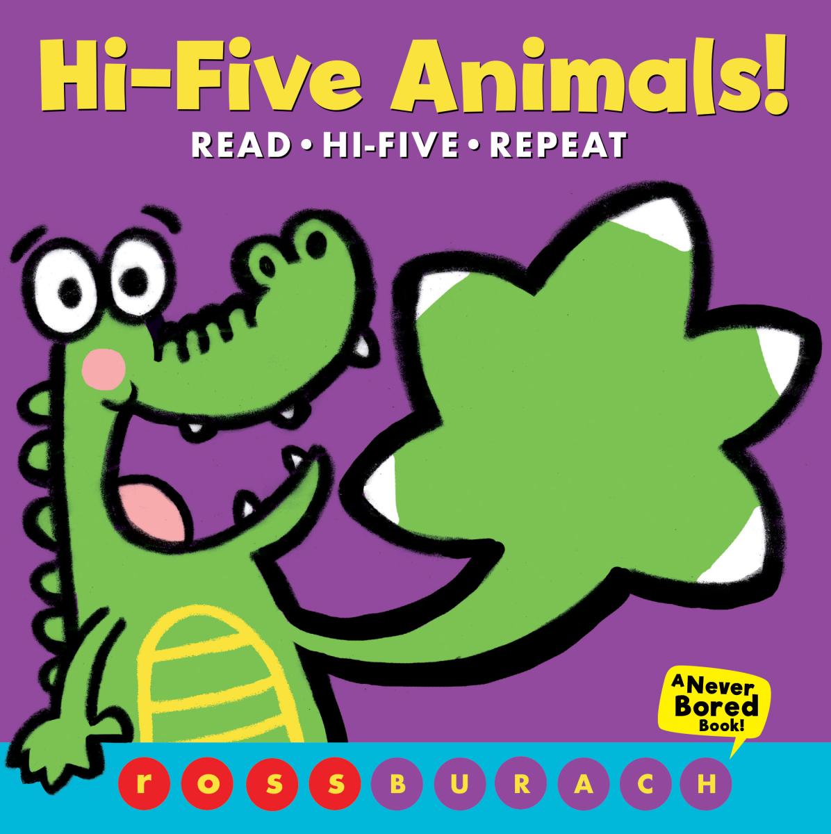Hi-Five Animals! (A Never Bored Book!) - Agricola Street Books