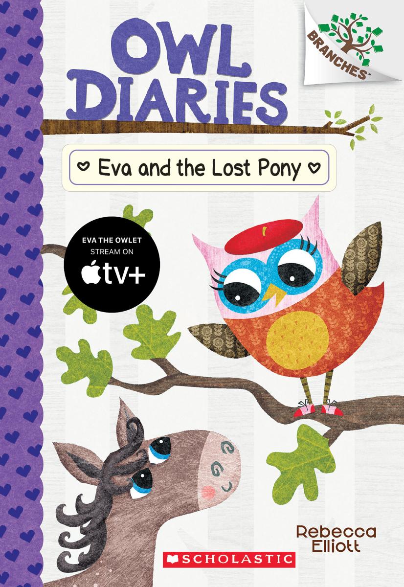 Eva and the Lost Pony: A Branches Book (Owl Diaries #8) - Agricola Street Books