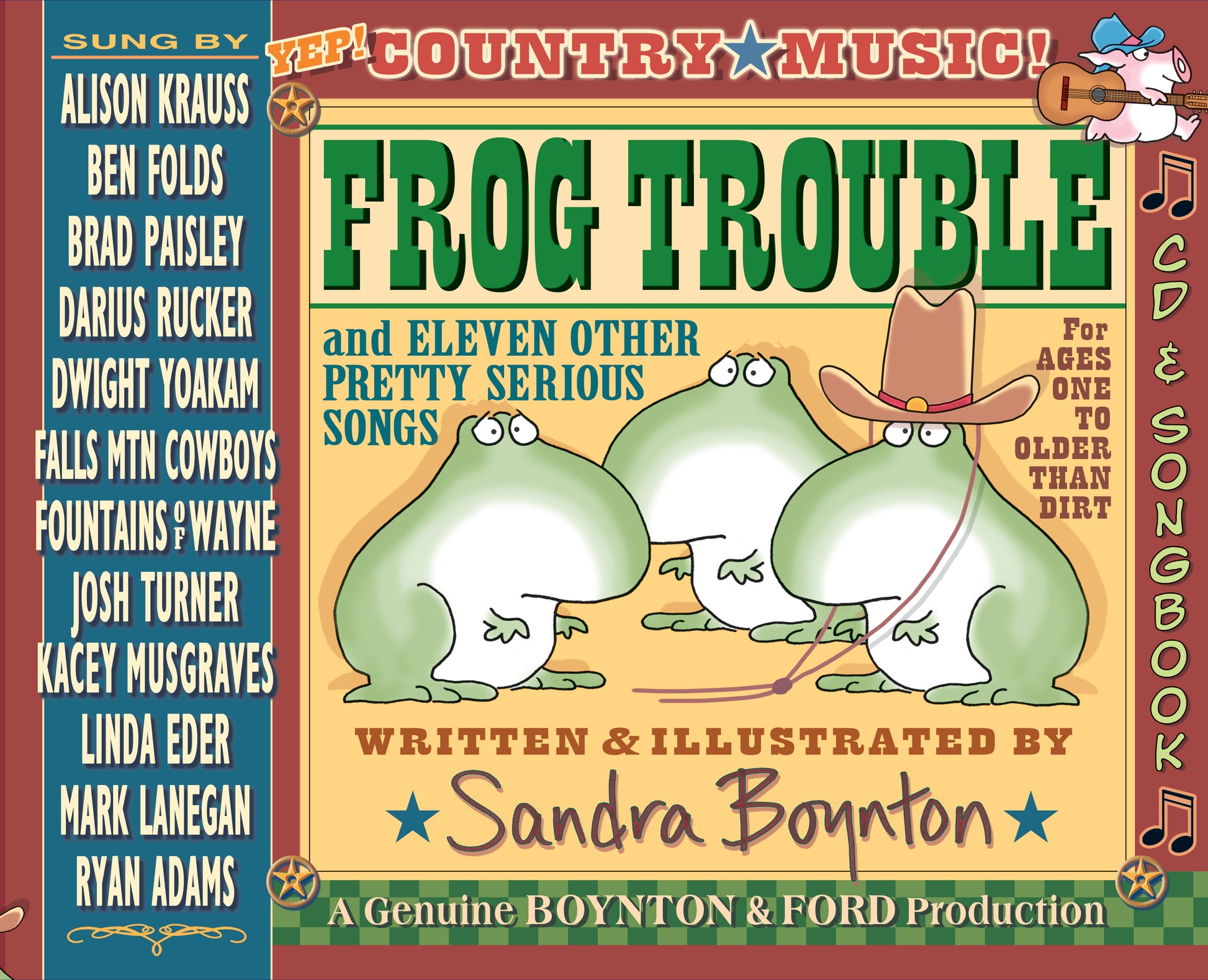 Frog Trouble(with CD) - Agricola Street Books