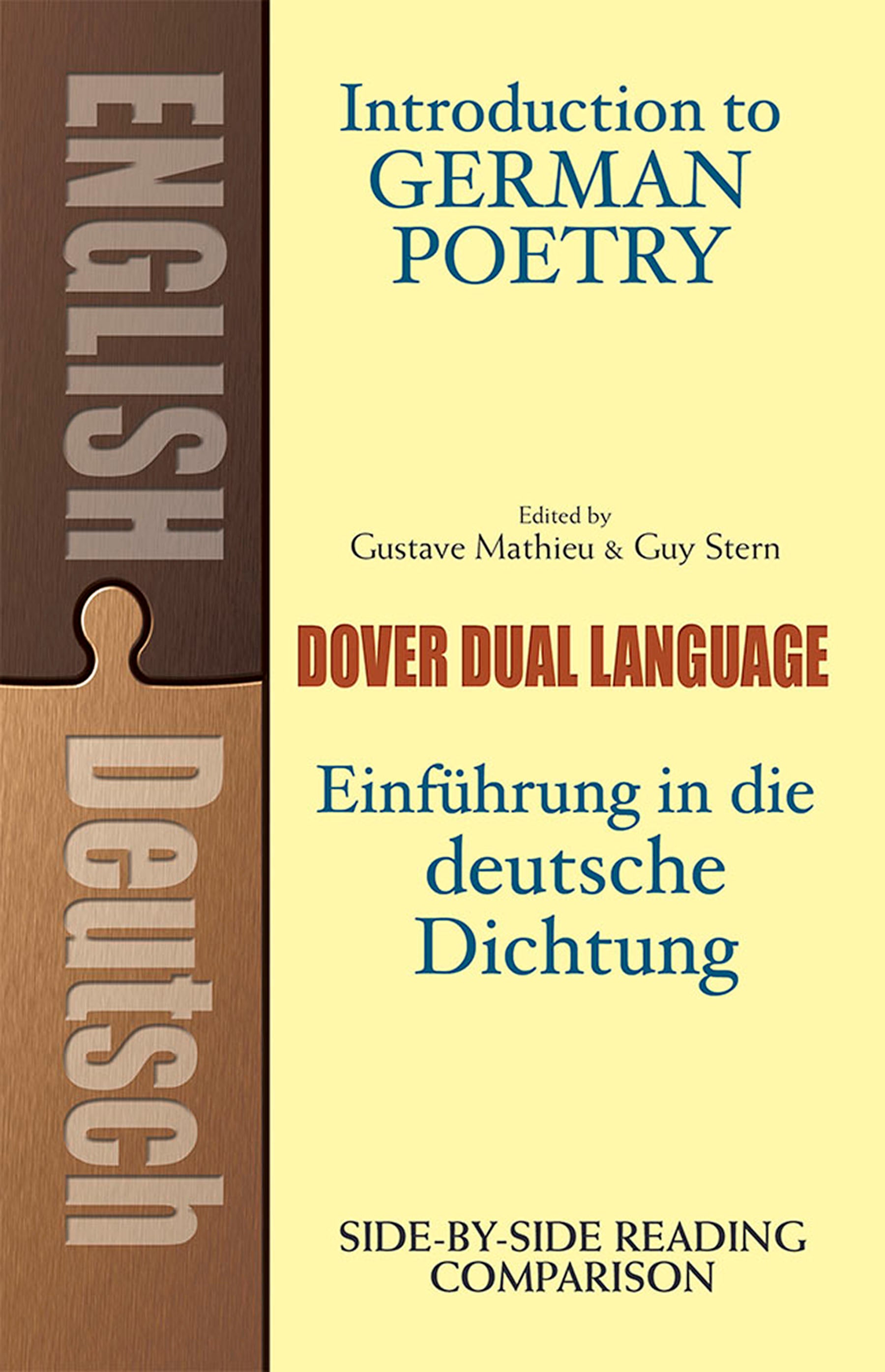 Introduction to German Poetry - Agricola Street Books