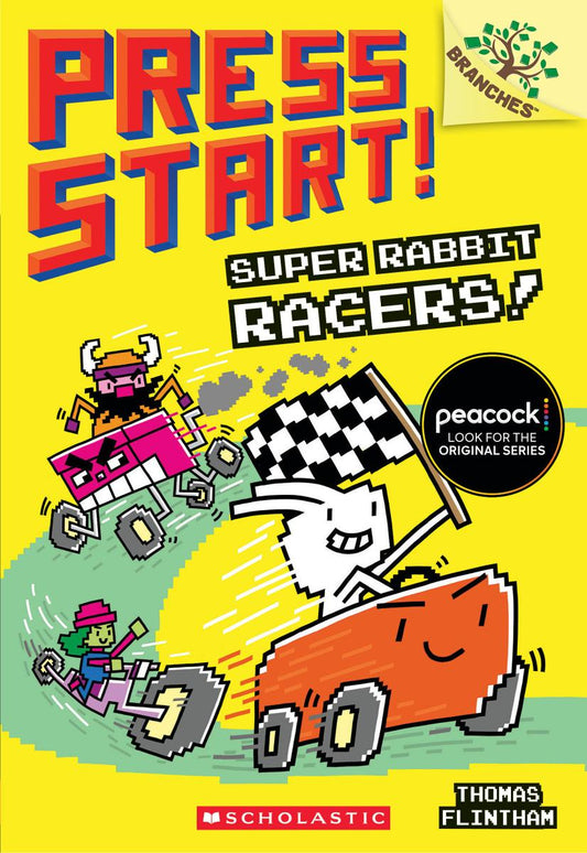 Super Rabbit Racers!: A Branches Book (Press Start! #3) - Agricola Street Books